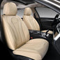 Coverado Seat Covers, Car Seat Covers Front Seats, Beige Car Seat Cover, Waterproof Car Seat Covers, Car Seat Cushion, Front Car Seat Covers Leatherette Car Seat Protector Universal Fit Most Cars - color: Beige, size: FrontPair