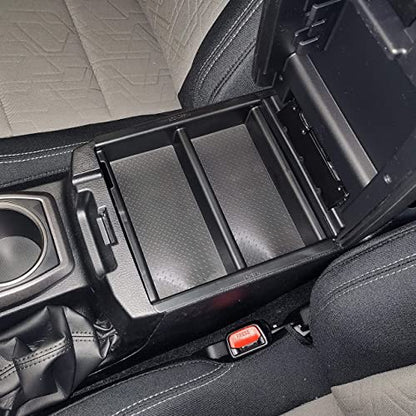 Vehicle OCD - Center Console Organizer Tray for Toyota Tacoma (2016-2023) - Made in USA - SLX126 - size: 2016-2023, style: Tray