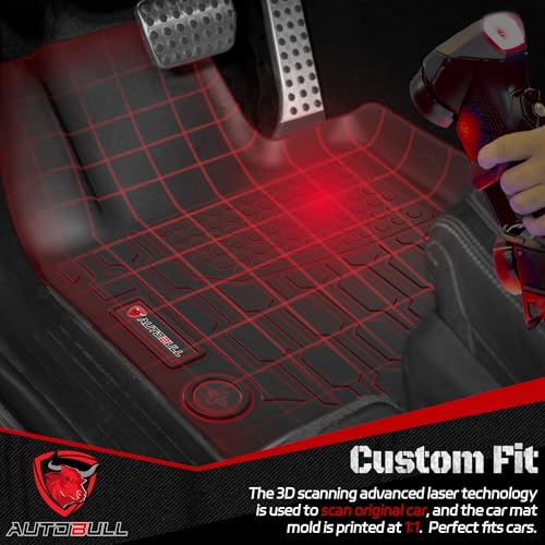 Floor Mats & Cargo Liner Compatible with 2019-2023 Jeep Cherokee (Not for Grand Cherokee) Cargo Mat, Full Set All Weather Protection 1st, 2nd Row Car Liners & Trunk Mat, Black - style: Jeep Cherokee 2019-2023