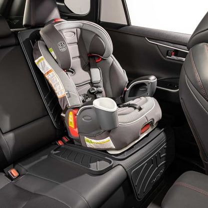 WeatherTech Child Car Seat Protector with Back Black - color: Black, size: Seat with Back