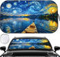 Windshield Sun Shade - Windshield Sun Shade Foldable Offers Ultimate Protection for Car Interior UV Protection Car - color: Multicolor