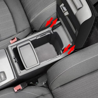 AOMSAZTO Center Console Cover Customized Armrest Cover Compatible with 2022-2023 Honda Civic, Soft Cozy Leather Arm Rest Covering for Car - size: 2022-2024 Honda Civic