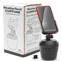 WeatherTech CupFone, Universal Cup Holder Phone Mount for Cars – Adjustable & Secure Fit with Open Access for Charging – Compatible with iPhone, Android - Black
