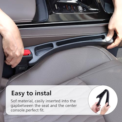 【Compatible with Honda Accord】 Seat Gap Filler,No Drop Seat Guard Compatible with Honda Accord,Drop Seat Guards for Cars(2Pcs),Emergency Keychain Car Escape Tool(2Pcs)