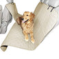 Furhaven Universal Water-Resistant Quilted Hammock-Style Backseat or Cargo Area Protector - Clay, One Size