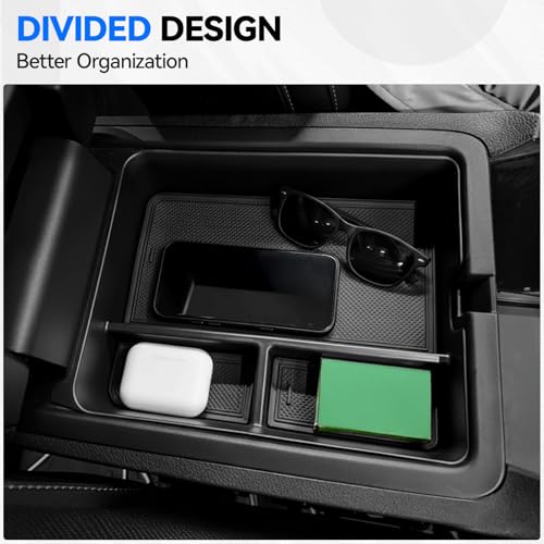 4PCS Center Console Organizer Tray for 2023-2026 Honda Pilot 2024-2026 Honda Ridgeline&Passport Accessories, Armrest Storage Box and Divider, Hidden Storage Box and Cup Holder - style: fit for Honda Pilot 2023-2026 Ridgeline & Passport 2024-2026