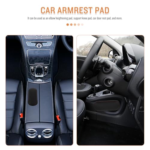 Elbow Pad Arm Rest for Car Car Armrest Pads Car Armrest Cushion Automotive Armrests Car Door Elbow Rest Leather Car Arm Rest Pillow