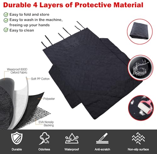 Cargo Mat Liner for Hummer EV Accessories All Weather Rear Trunk Floor Mat Protection for 2024 2025 2026 Hummer EV SUV Cargo Liner for Dogs Heavy Duty 3D Nonslip Waterproof (SUV/A)