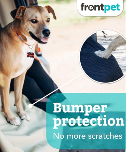 SUV Cargo Liner for Dogs - Water-Resistant Pet Trunk Cargo Cover Mat for SUVs and Sedans with Bumper Flap Protector, Trunk Cover, Non-Slip Liner, (35" X 40") Upgraded 2025 - color: Tan