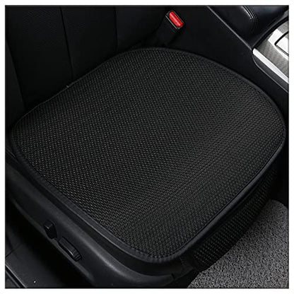 Cooling Car Seat Covers Summer Winter Front/Back Car Seat Protector, Ice Silk Cushion with Pocket Breathable Comfortable Cooling Driver Seat Cushion, Absorbing Sweat from Butt and Legs