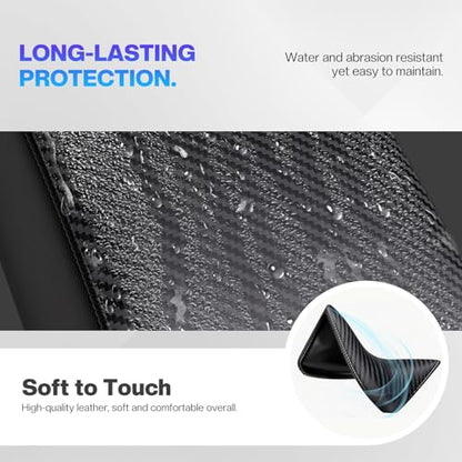 Autorder Center Console Cover for 2016-2019 2020 2021 Hyundai Tucson Accessories Carbon Fiber Armrest Cover Waterproof Anti-Scratch Center Console Armrest Protector Pad - size: Hyundai Tucson 2016-2021