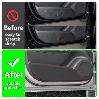 Car Door Anti Kick Pad for Volvo XC90 Accessories 2016 2017 2018 2019 2020 2021 2022 2023 2024 2025 2026 Protector Mat Dirty Collision Stickers Interior
