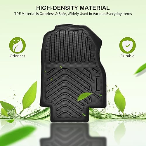 Floor Mats & Cargo Liner Fit for 2022-2025 Jeep Grand Cherokee (Include 4XE NOT for L or WK), Custom Fit TPE All Weather Floor Liners Cargo Mat, 1st 2nd Rows Mats Trunk Liner Full Set Accessories - style: 22-25 Jeep Grand Cherokee Full Mats Set
