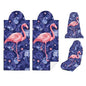 2 Pack Car Seat Towel Covers, Sweat-Proof Microfiber Seat Protectors for Gym, Running, Beach & Workout, Breathable Quick-Dry, Machine Washable, Pink Flamingo Print, Universal Fit - color: Pink Flamingo