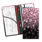 Leather Car Registration and Insurance Card Holder, Cute Car Accessories Vehicle Glove Box Car Organizer for Documents, Cards, License Cute Pink Flower - color: Cute Pink Flower