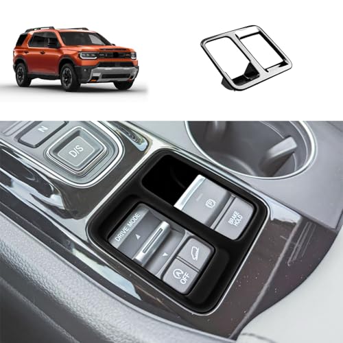 Electronic Handbrake Panel Cover Compatible with Honda New Passport 2026 2027 Gear Shift Panel Cover Interior Car Accessories ABS 1PCS(Glossy Black Style) - color: Glossy Black Style