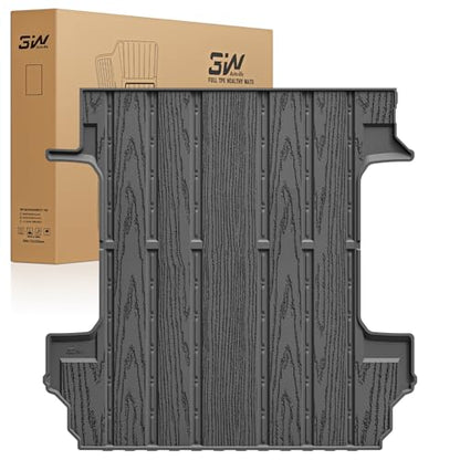 3W Truck Bed Mat for 2019-2025 2026 Chevrolet Chevy Silverado 1500/GMC Sierra 1500 (Only Fit 5.8FT Bed), Bed Liner for Chevy Silverado GMC Sierra 1500, Not Fit Optional CarbonPro Bed - size: 3. Chevy Silverado 1500|5.9FT|Truck Bed Mat
