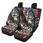 Howilath 250Th Anniversary Patriotic Car Seat Covers 4-Piece Front & Rear Seat Cushion Protectors Anti-Slip Breathable Easy to Install for SUV Sedan Truck - color: 250Th Anniversary Patriotic