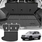 Cargo Liner for Jeep Compass/Patriot 2007-2016 & 2007-2012 Dodge Caliber, All Weather Cargo Mats for Compass Accessories, Heavy Duty TPE Trunk Mat, Car Accessories - size: 1)Jeep Compass 07-16