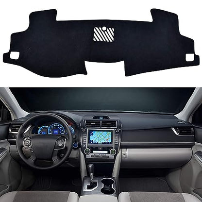 Dashboard Dash Board Cover Mat Carpet Compatible with Toyota Camry 7th Gen 2012-2017 - style: Fit for 2012-2017 Camry 7th Gen