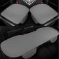 West Llama Pu Leather Car Seat Bottom Covers Protectors Include 1 Pair Front Driver Seat Pad Mat and 1 Rear Bench Cover Universal Fit 90% Vehicles,Gray - color: A-Gray, size: Universal Fit - Full Set