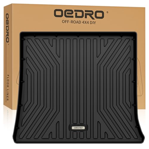 OEDRO Cargo Trunk Liner Fit for 2010-2017 Chevrolet Equinox L/LS/LT/LTZ/Premier& 10-17 GMC Terrain SL/SLE/SLT/Denali, All Weather Custom Fit Anti-Slip Cargo Mat, Black - style: 10-17 Equinox/Terrain Cargo Liners