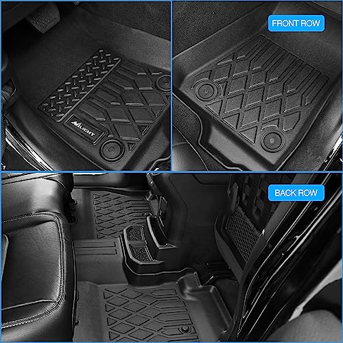 Nilight TPE Floor Mats for Toyota RAV4 2019 2020 2021 2022 2023 2024 2025 2026 All Weather Custom Fit Heavy Duty Floor Liners - color: 2019-2025 Toyota RAV4