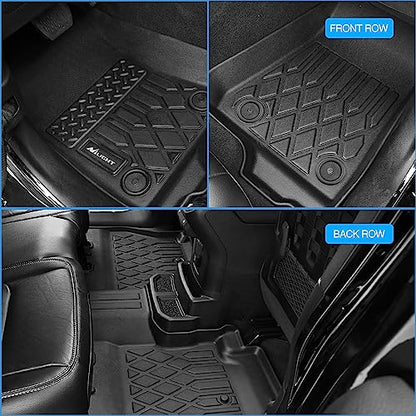 Nilight TPE Floor Mats for Toyota RAV4 2019 2020 2021 2022 2023 2024 2025 2026 All Weather Custom Fit Heavy Duty Floor Liners - color: 2019-2025 Toyota RAV4