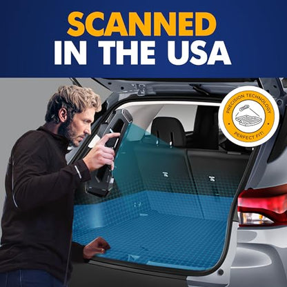 Premium Cargo Liner Compatible with Chevrolet Trailblazer 2021-2026 Crossover - 100% Protection - Custom Fit Car Trunk Mat - All-Season Black Cargo Mat - 3D Shaped Laser Measured Trunk Liners