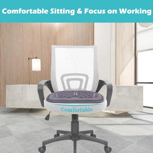Big Ant Car Seat Cushion, Comfort Memory Foam Driver Seat Cushion Improve Driving View, Sciatica and Lower Back Pain Relief, Seat Cushions for Car Seat Driver, Home Office Chair, Wheelchair - Gray - color: Grey
