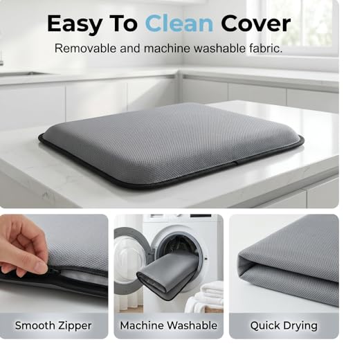 Gel Seat Cushion for Long Sitting, Cooling Seat Cushion, Breathable Honeycomb Design Absorbs Pressure Points Chair Pad for Office Chair, Wheelchair, Car & Truck (1)
