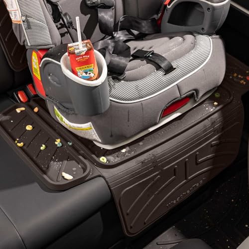 WeatherTech Child Car Seat Protector with Back Cocoa - color: Cocoa, size: Seat with Back