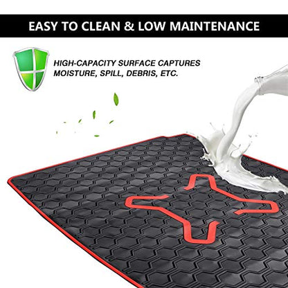 Cartist Cargo Liner Compatible with 2015-2024 Jeep Renegade Trunk Mat Car Rear Boot Liner