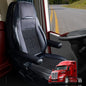 Semi Truck Beaded Seat Covers (1 PC) - Compatible with Freightliner, Peterbilt, Kenworth, Volvo & More - Beaded Cooling Car Seat Cover for Truckers – Truck Driver Seat Cushion - style: Semi-Truck (1 PC)