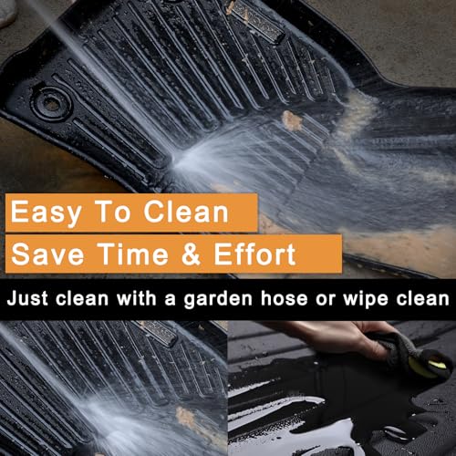 Cargo Mat for 2011-2025 2026 Honda Odyssey & Backrest Mat,TPE All Weather Protection Car Trunk mat Covering The Backrest Accessories - Black