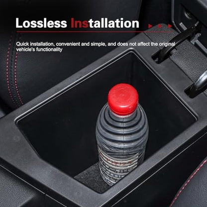 Car Center Console Armrest Pad, Waterproof Leather Comfort Cushion, Breathable Anti-Slip Car Armrest Cover, Universal for Most Cars (Black) - color: Black