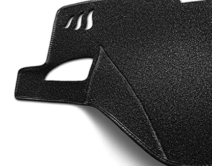 Yiz Dashboard Cover Dash Cover Mat Pad Custom Fit for Subaru Outback Legacy 2015 2016 2017 2018 2019 (15-19 Black) Z06
