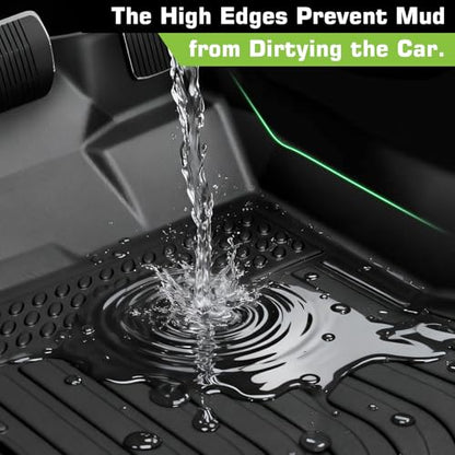 Floor Mats for Chevy/Chevrolet Sonic 2012-2020, Heavy Duty TPE Waterproof Non-Slip All Weather Protection Custom