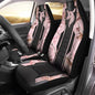 Pink Caomflage Doe Car Seat Covers Front Only, Vehicle Bucket Seat Protetors Universal Fit Most Vehicle, Sedan, Truck, Van and SUV - color: Pink Caomflage Doe