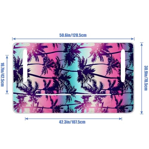 Golf Cart Seat Covers Golf Cart Seat Towel Blanket Group - color: Palm Tree 4 Pockets