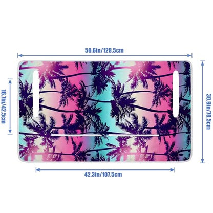 Golf Cart Seat Covers Golf Cart Seat Towel Blanket Group - color: Palm Tree 4 Pockets