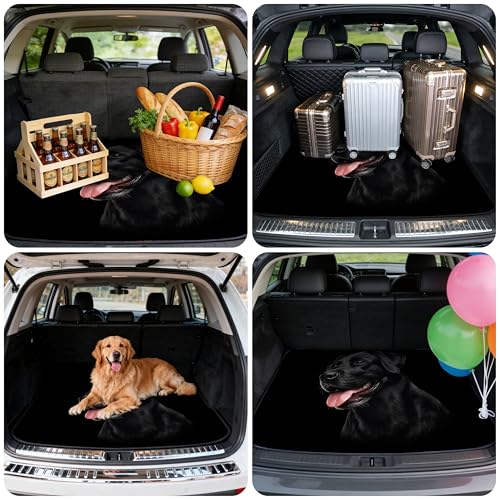Car Trunk Mat - Universal Size 29" x 39", Leopard Print Pattern Cargo Liner, Car Accessory for SUVs/Sedan/Wagons, Durable Protective Mat, Trunk Liner for Families/Travel Enthusiasts - style: PET