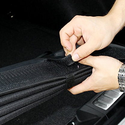 Encell Car Bumper Guard Foldable Trunk Bumper Protector Cargo Mat for SUV