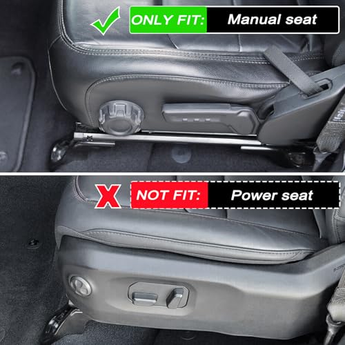 Front Under Seat Storage Organizer Tray Compatible with Jeep Wrangler JL/JLU 2018-2022 2023 2024 2025 2026 and Jeep Gladiator JT Truck 2020-2023 2024 2025 2026 Hidden Accessories （Patented Design）