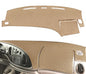 Dash Cover Mat Custom Fit for Ford E150 E250 E350 Econoline Cargo Van,Dashboard Cover Pad Carpet (Beige) J39 - color: beige