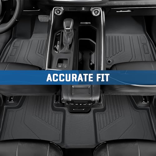KUST Floor Mats Cargo Mat Set for 2021-2025 2026 Chevy/Chevrolet Suburban & GMC Yukon XL, All Weather Trunk Mat Backrest Mat for Suburban/Yukon XL Accessories TPE Rubber Liners (7 Seater Only) - style: For │ Suburban 7 Seats 2021-2026 │ Full Set