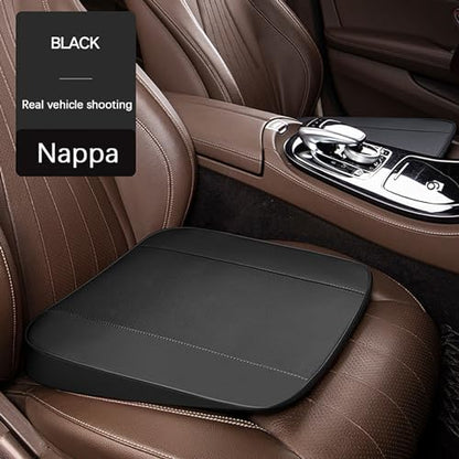Car Height seat Cushion Car Height seat Cushion Perforated Leather Fabric Memory Cotton Inner core Anti Slip Bottom Fabric Suitable for Various Vehicle Seats and Office Chairs