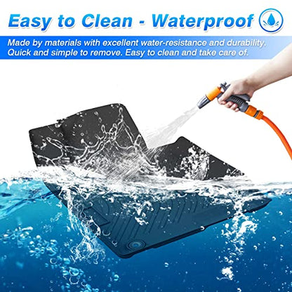 Cartist Floor Mats Compatible with Nissan Kicks 2018-2024, All Weather Floor Mats for Kicks Accessories Heavy Duty Waterproof - size: 5)Nissan Kicks【2018-2024】
