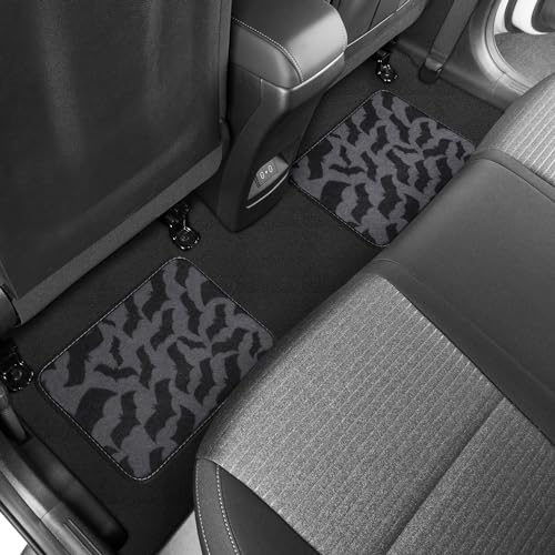 Batman Carpet Car Floor Mats, DC Comics Design, for Car, Truck, SUV - Comfortable, No Slip Nib Backing, Unique Full Print, Protects Car Floor - style: Vehicle Floor Mat