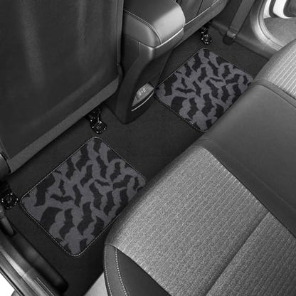 Batman Carpet Car Floor Mats, DC Comics Design, for Car, Truck, SUV - Comfortable, No Slip Nib Backing, Unique Full Print, Protects Car Floor - style: Vehicle Floor Mat